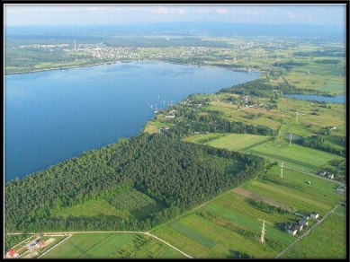 Widok na zbiornik Dziekowice